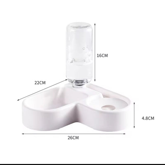 🐾 Bol Automatique Multifonction pour Animaux – Hydratation et Repas en toute simplicité 🐶🐱